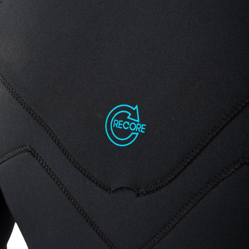 2025 Gul Mens Flexor Recore 3/2mm Chest Zip GBS Wetsuit FX1214-C2 - Black